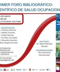 Foro Bibliográfico-Científico de Salud Ocupacional