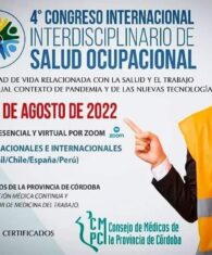 4 °Congreso Internacional de Salud Ocupacional