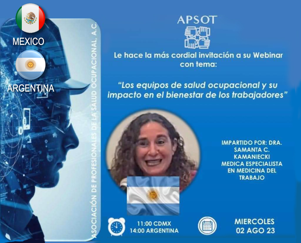 Webinar sobre Salud Ocupacional