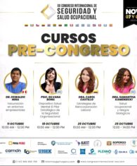 CISSO 2025, seguridad y salud ocupacional