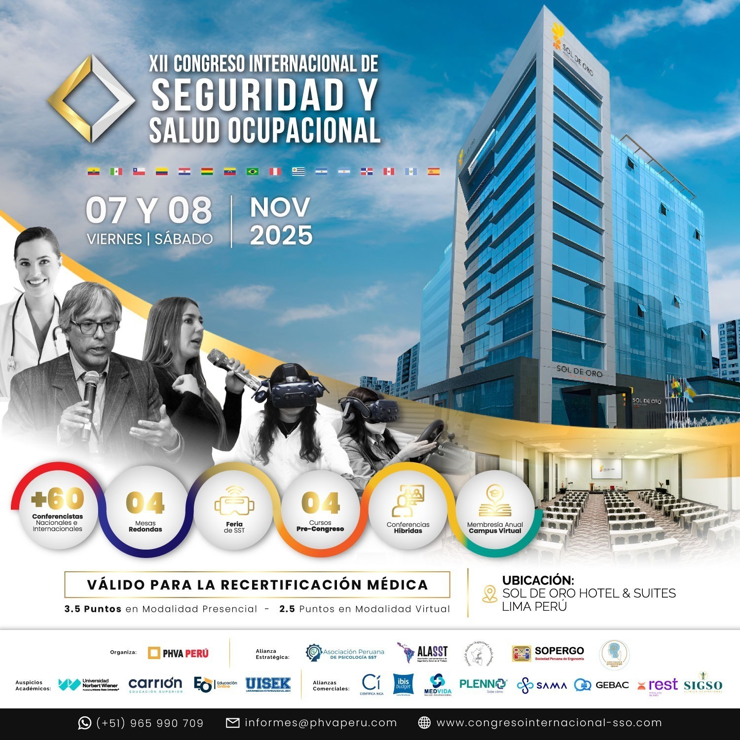 XII Congreso Internacional de Seguridad y Salud Ocupacional, Perú